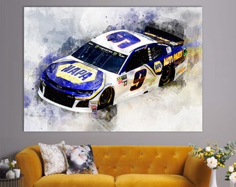 NASCAR Daytona Track Canvas Wall Art 30 X 18 / 75 X 45cm NASCAR Daytona Track Canvas Wall Art 30 X 18 / 75 X 45cm