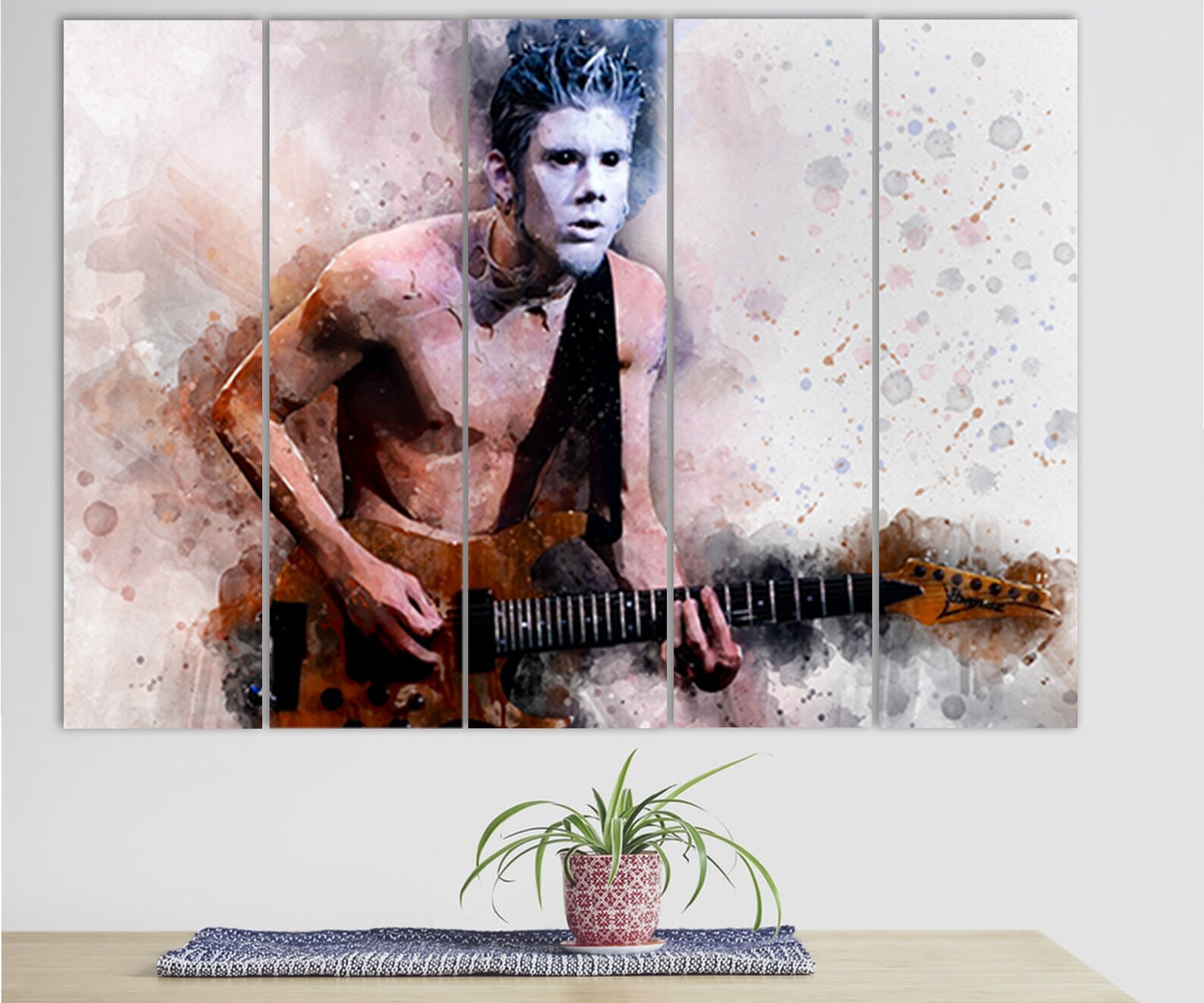 wes-borland-canvas-print-wes-borland-wall-art-limp-bizkit-wall-art