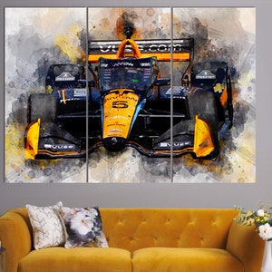 Pato O'ward Canvas Print Indycar Wall Art Canvas Wall - Etsy