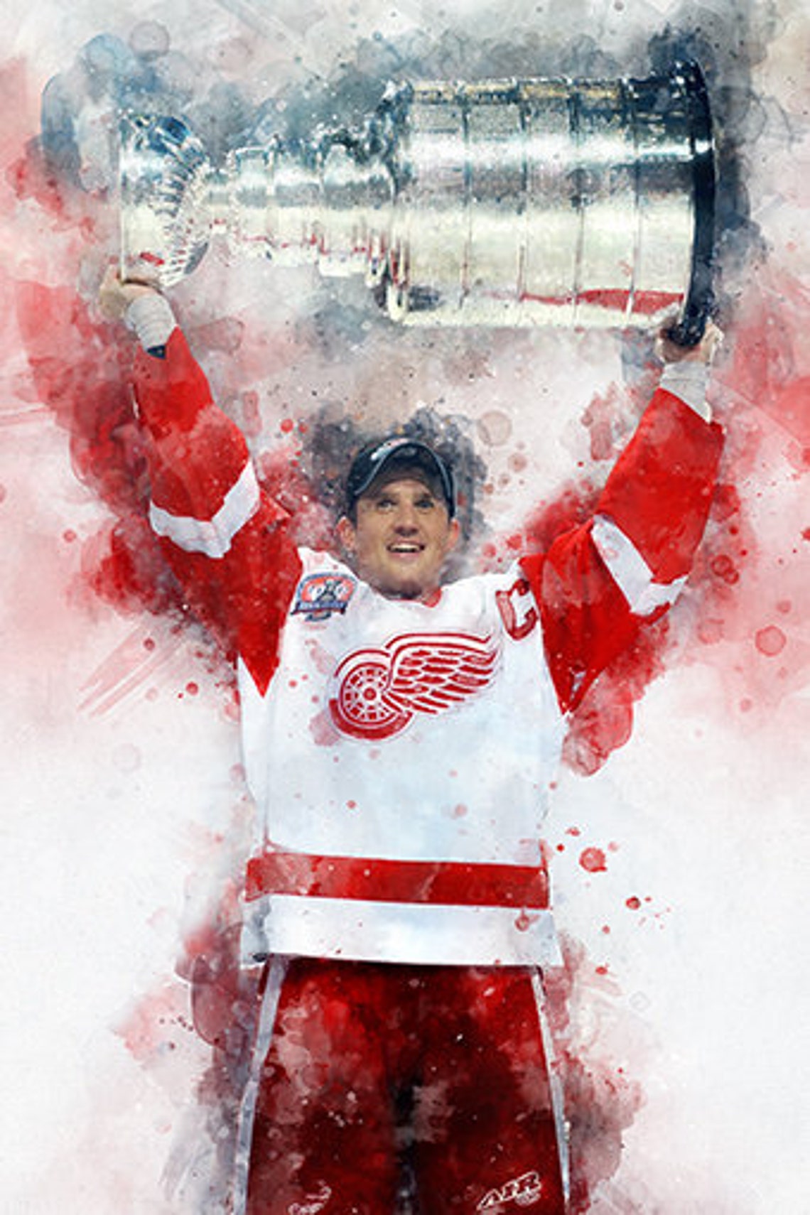 Steve Yzerman Canvas Print Steve Yzerman Fan Gift Ice Hockey - Etsy Steve Yzerman Canvas Print Steve Yzerman Fan Gift Ice Hockey - Etsy