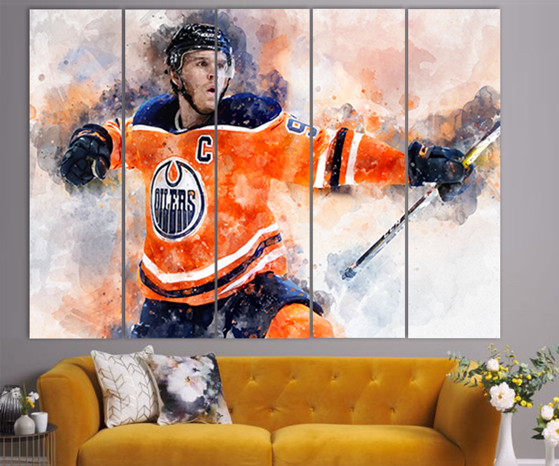 Connor mcdavid christmas ornament Clearance