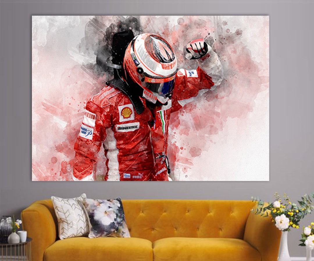 F1 モナコ ‘08 ポスター　キミ•ライコネン ニコラス•ワッツ F1 モナコ '08 ポスター キミ•ライコネン ニコラス•ワッツ