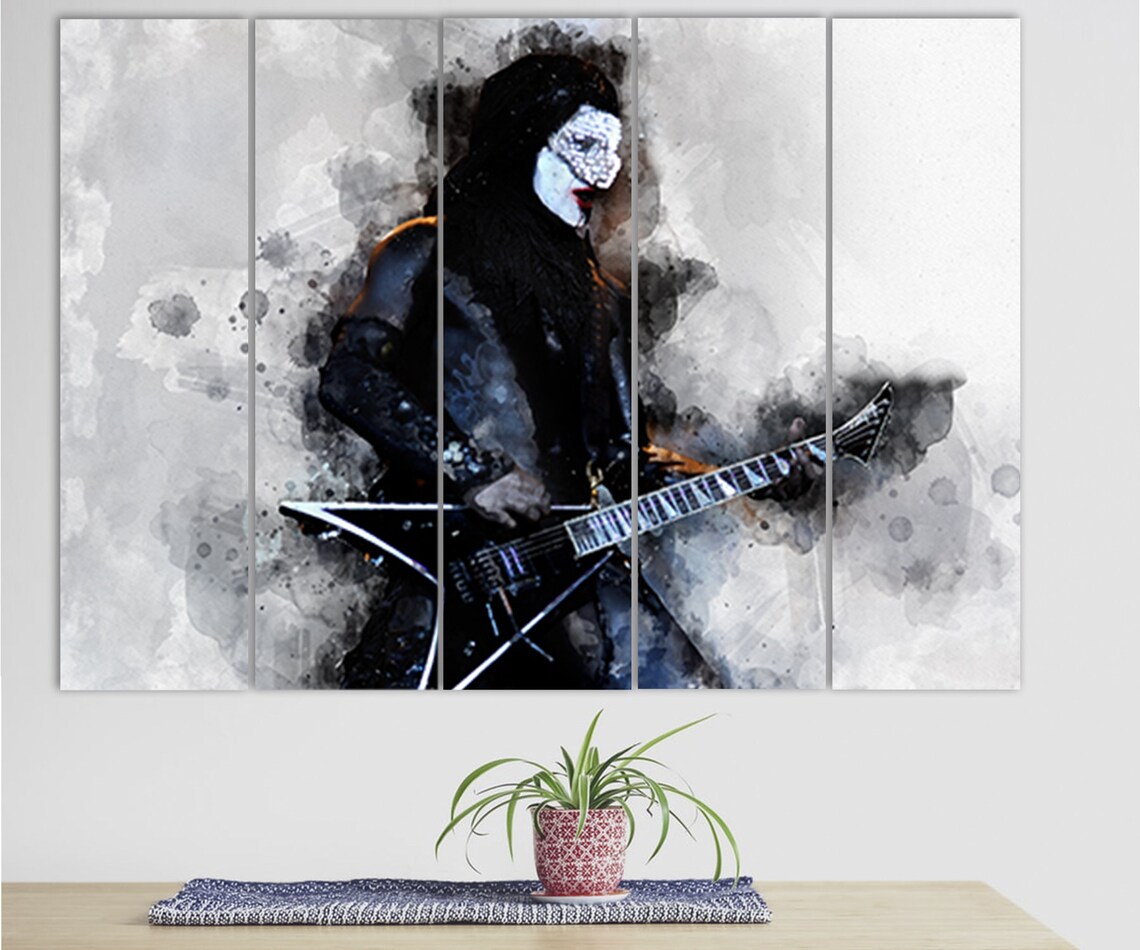 Wes Borland Canvas Print Wes Borland Art Canvas Room Art Etsy