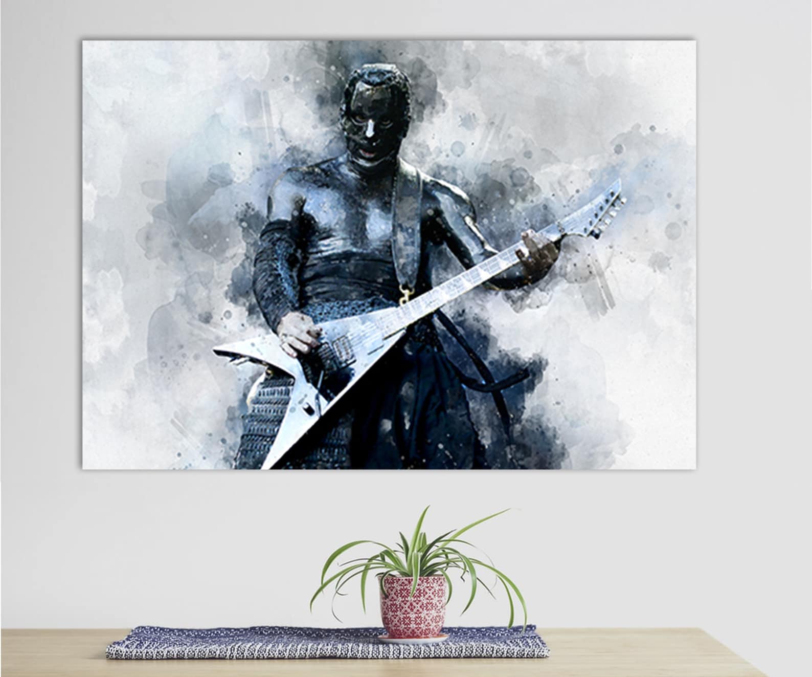 Wes Borland Canvas Print Wes Borland Wall Art Canvas Wall Etsy