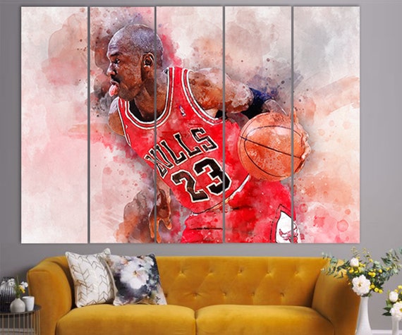 canvas michael jordan