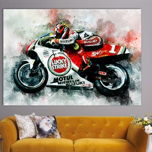 ケビン・シュワンツ Moto GP 1993 世界チャンピオン スズキ モーター