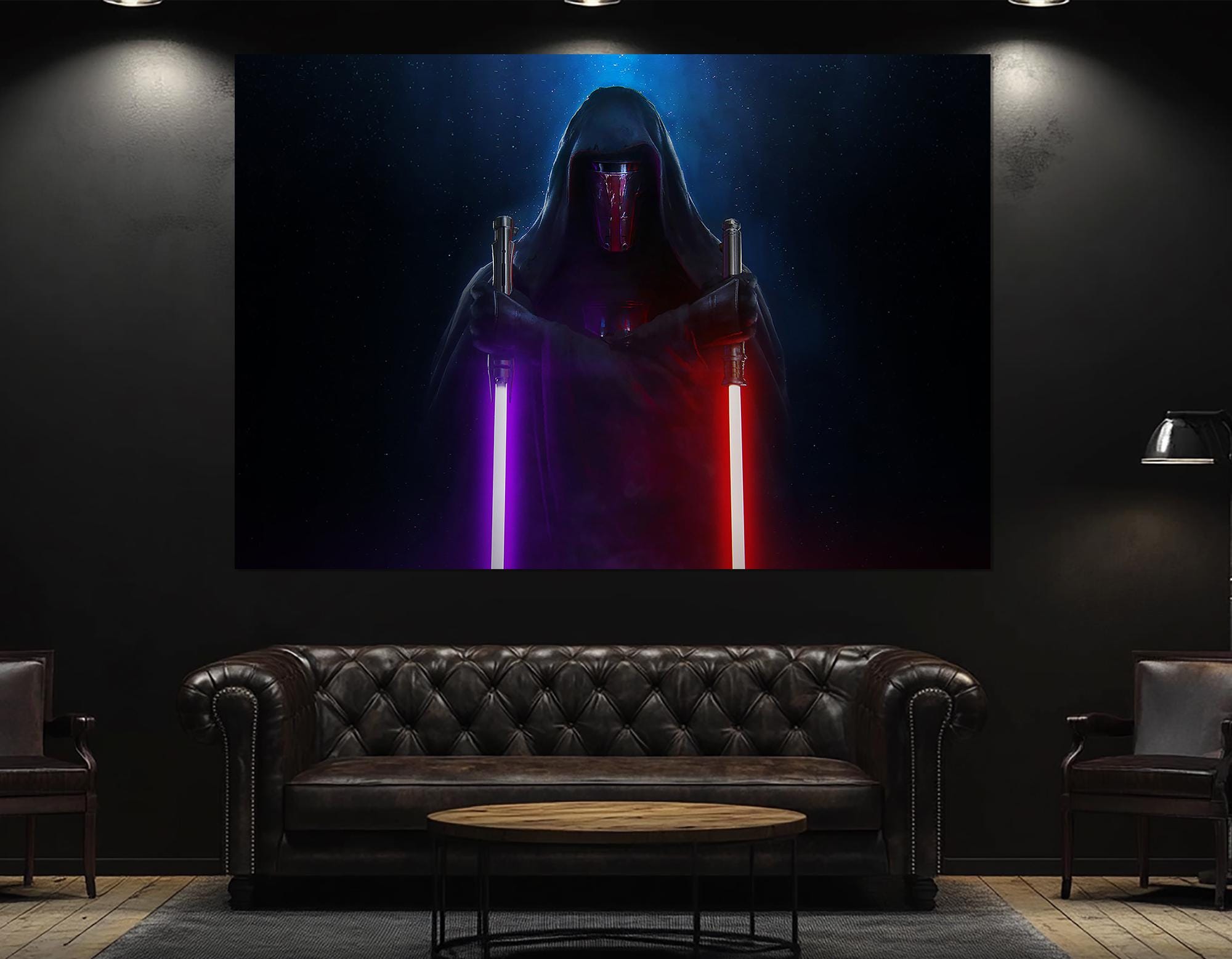 Gc Revan Darth Revan Canvas Print, Star Wars Sith Lord Wall Art, Darth Revan ...