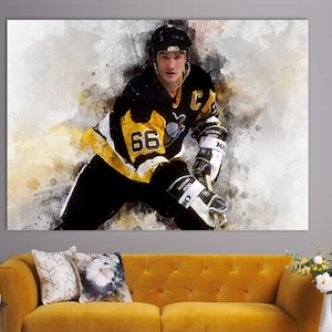 Mario Lemieux Canvas Print, Mario Lemieux Canvas Art, Hockey Wall Art, Hockey Fan Gift, Mario Lemieux Picture, Mario Lemieux Fan Gift