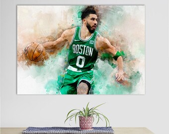 jayson tatum poster lebron