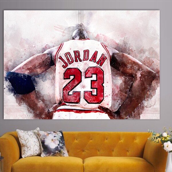 michael jordan canvas