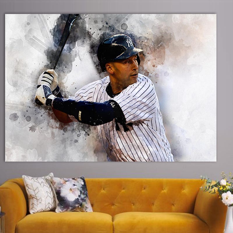 Derek Jeter Poster - Etsy