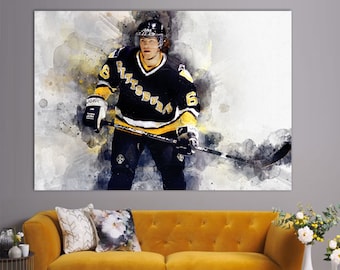 Jaromir Jagr Canvas Print, Jaromir Jagr Canvas Art, Arte de pared de hockey, Regalo de aficionado al hockey, Imagen de Jaromir Jagr, Regalo de aficionado de Jaromir Jagr