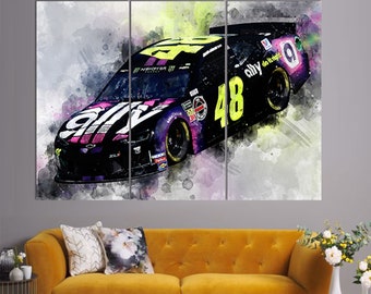 ジミー ジョンソン #48 アライカー、NASCAR 写真、レース写真