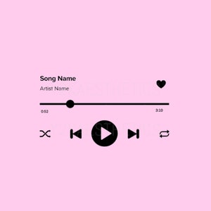 Spotify Keychain Song SVG digital download