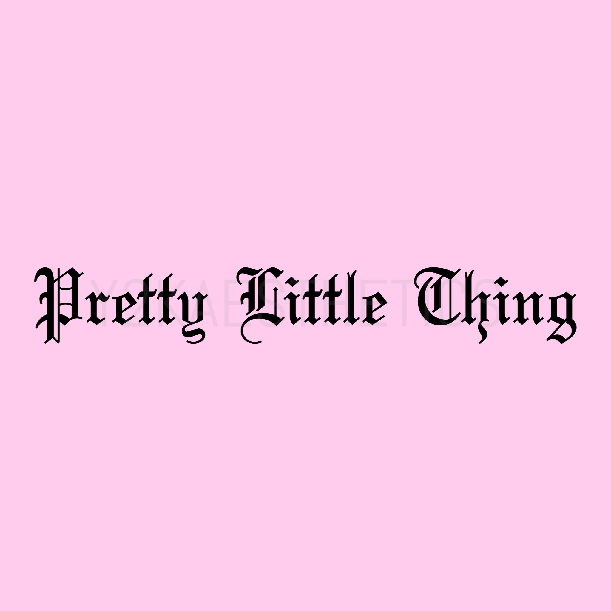 Pretty Little Thing SVG Girl SVG Digital Download SVG Print 