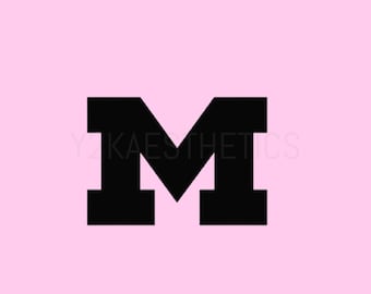 Michigan Logo U of M university of Michigan SVG Digital Download