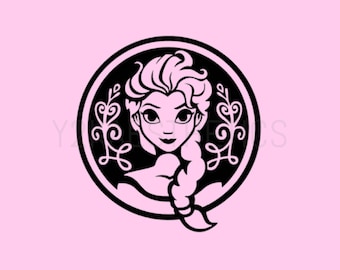 Frozen Elsa SVG Girls SVG Digitaldownload