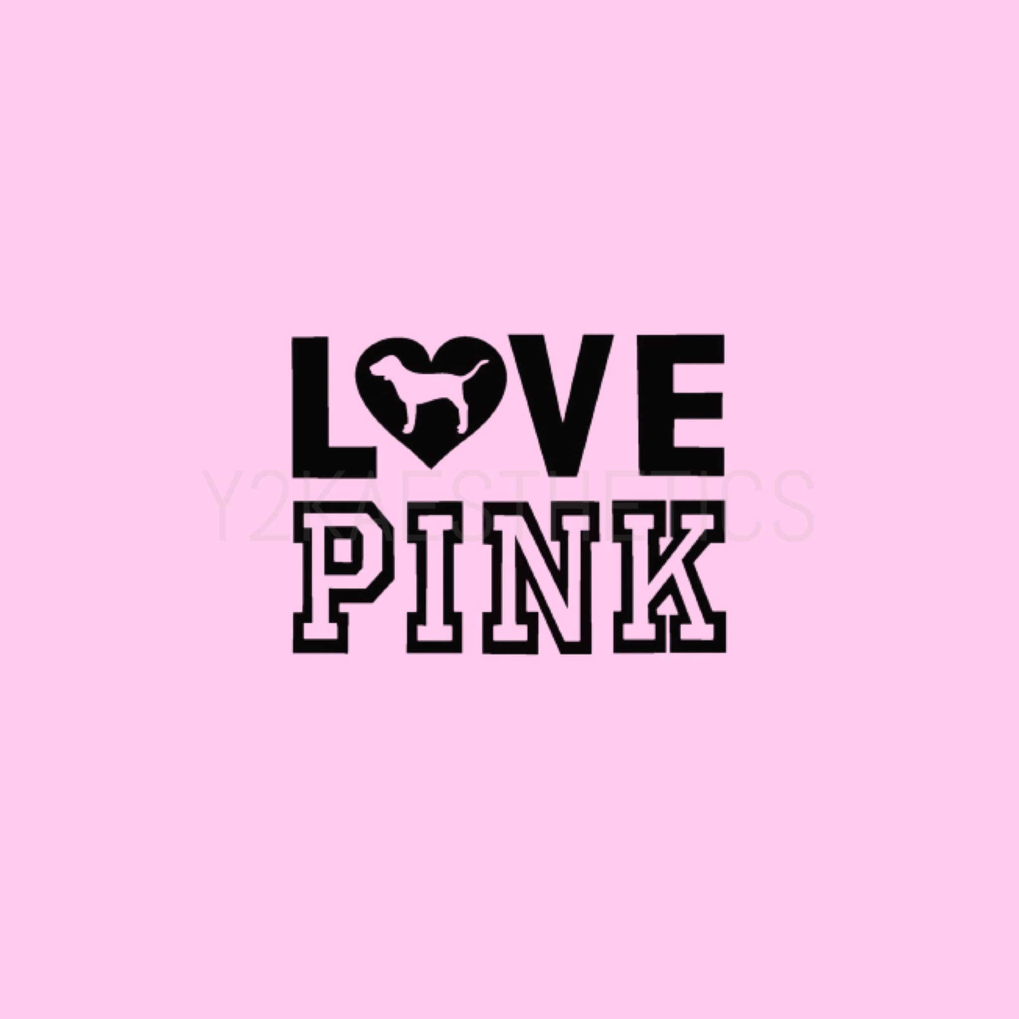 LOVE PINK Victorias Secret SVG Digital Download -  Australia