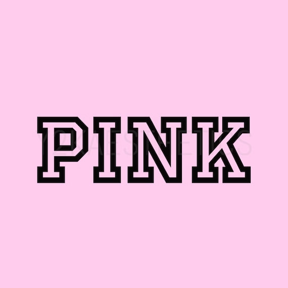 Buy PINK Victorias Secret Logo SVG Digital Download Online in