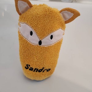 Waschlappen Waschhandschuh verschiedene Modelle für Kinder personalisiert Fuchs