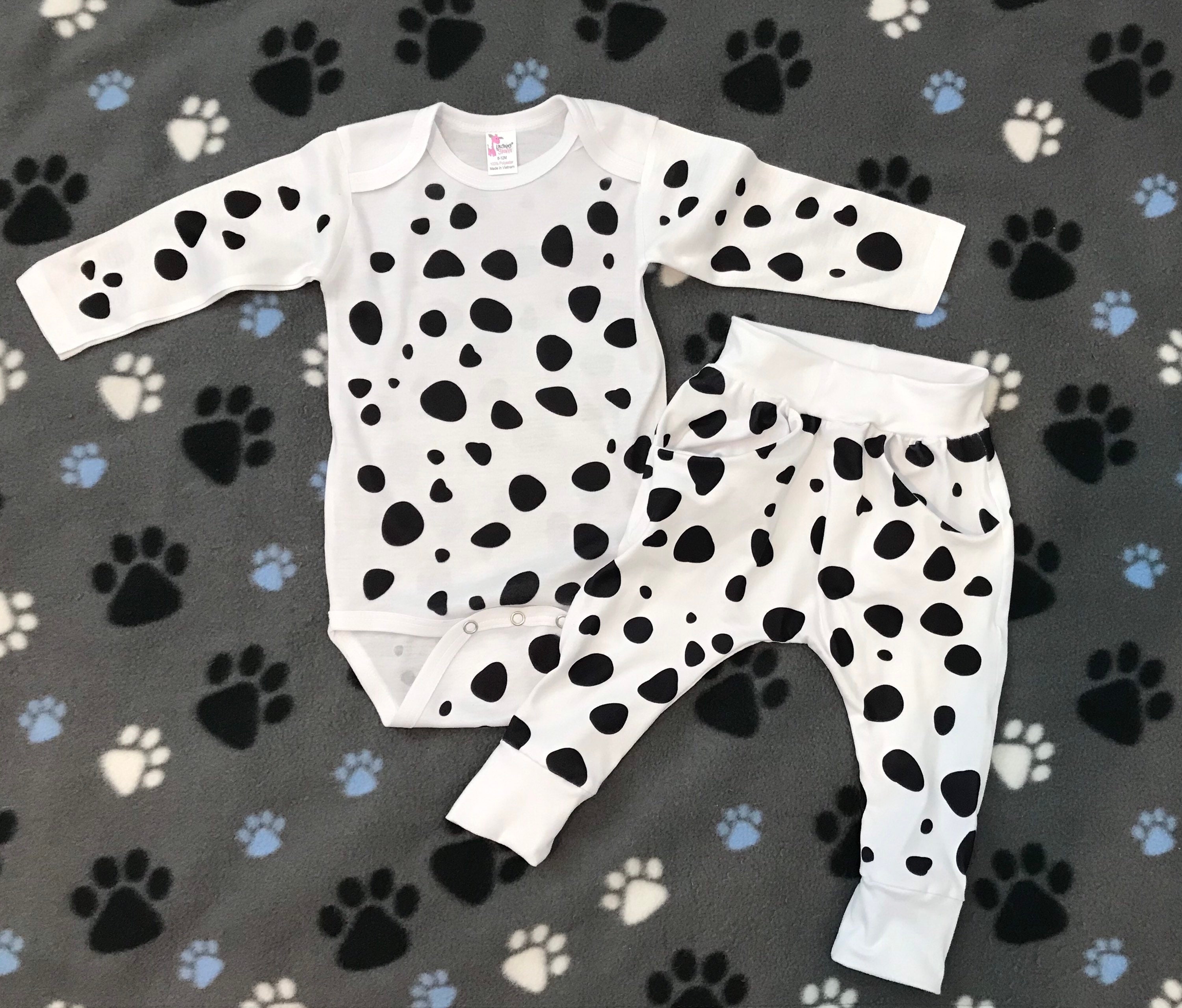 Dalmatian Puppy One Piece Baby Body 