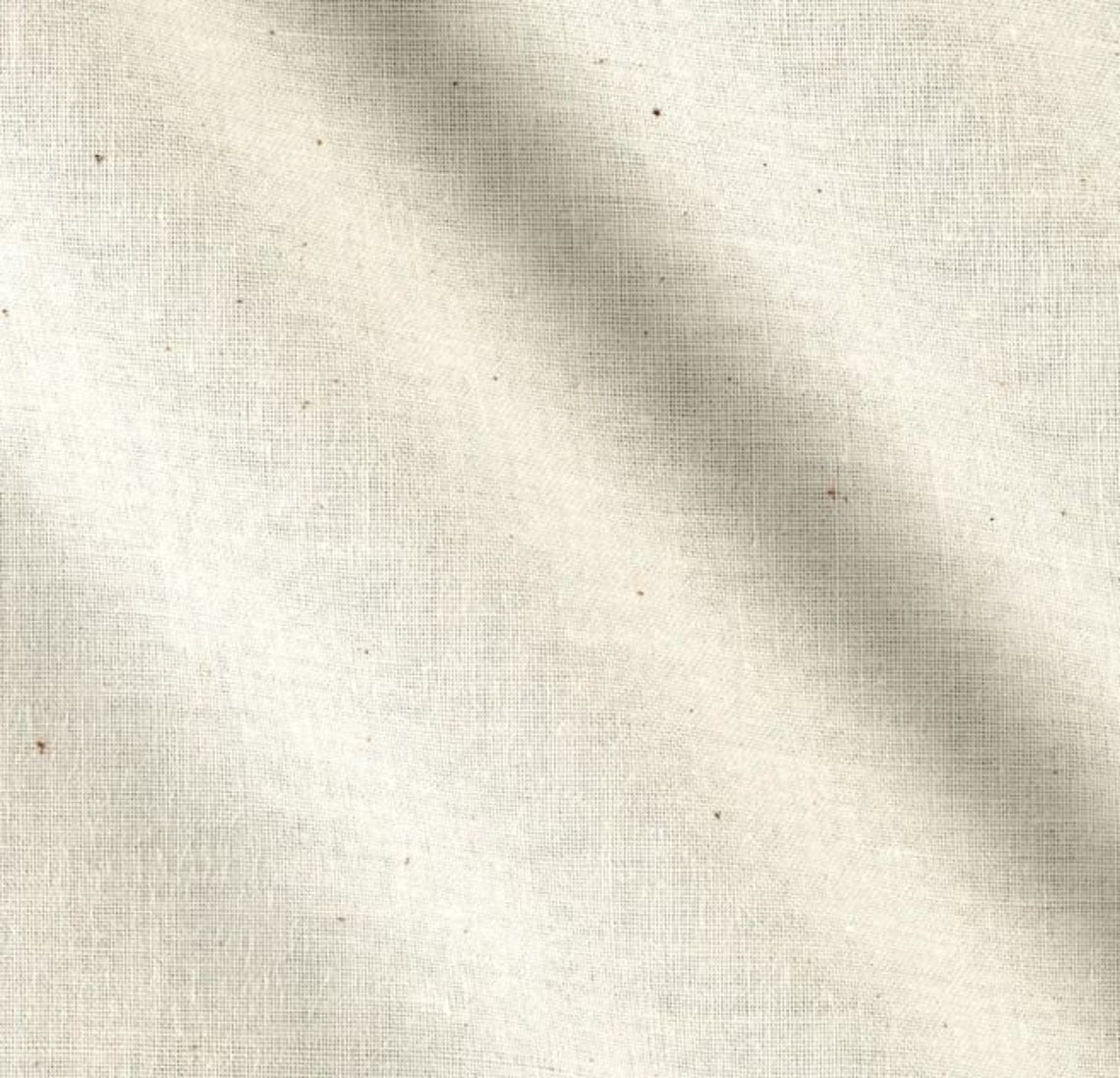 Natural Muslin Cotton Fabric by the Yard or Fat Quarter in Etsy