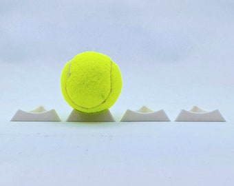 Tennis Ball Holder (set of 4) for a Shelf or Desktop