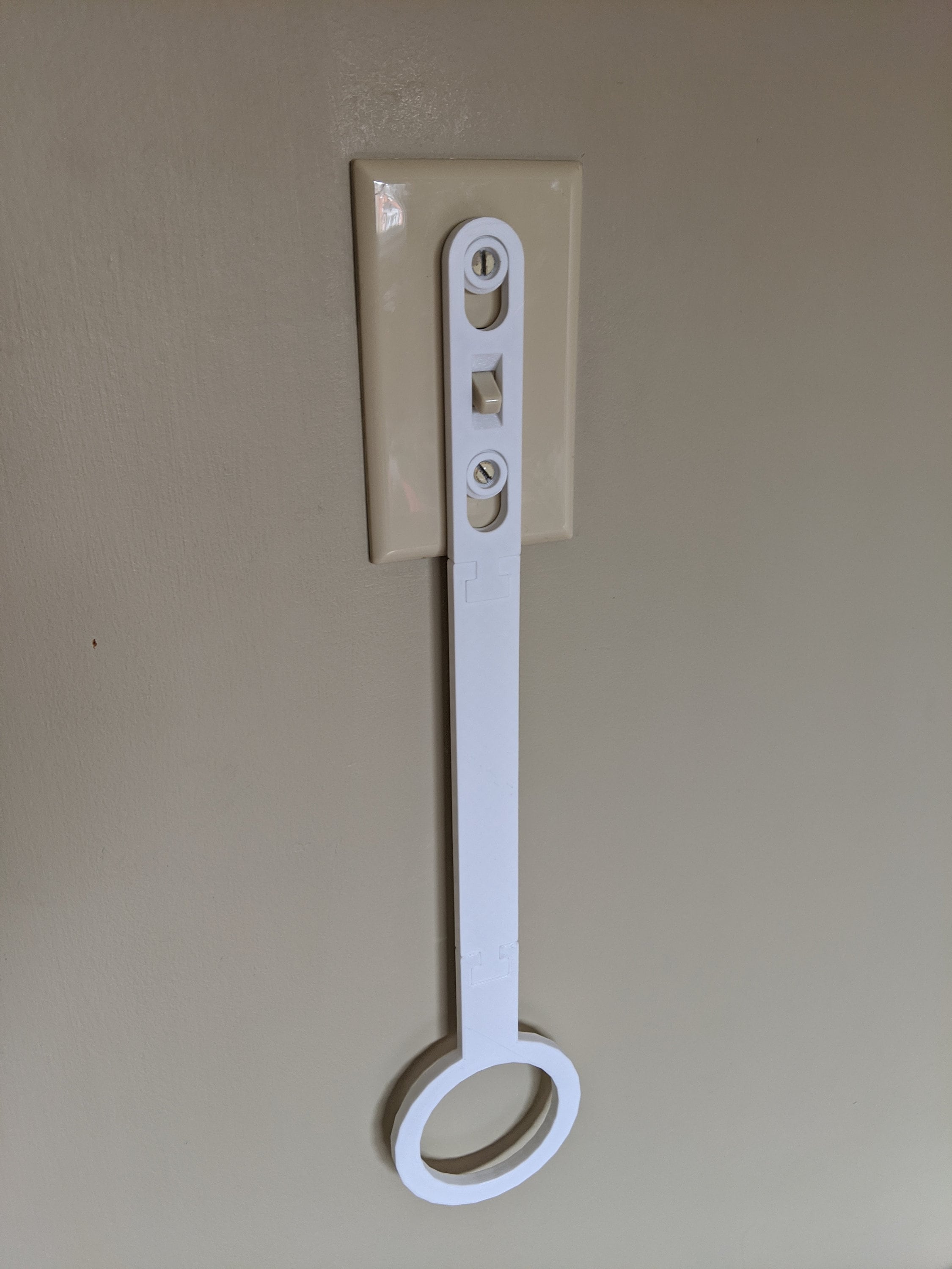 Light Switch Extension for Toggle Style Wall Switches Custom Etsy
