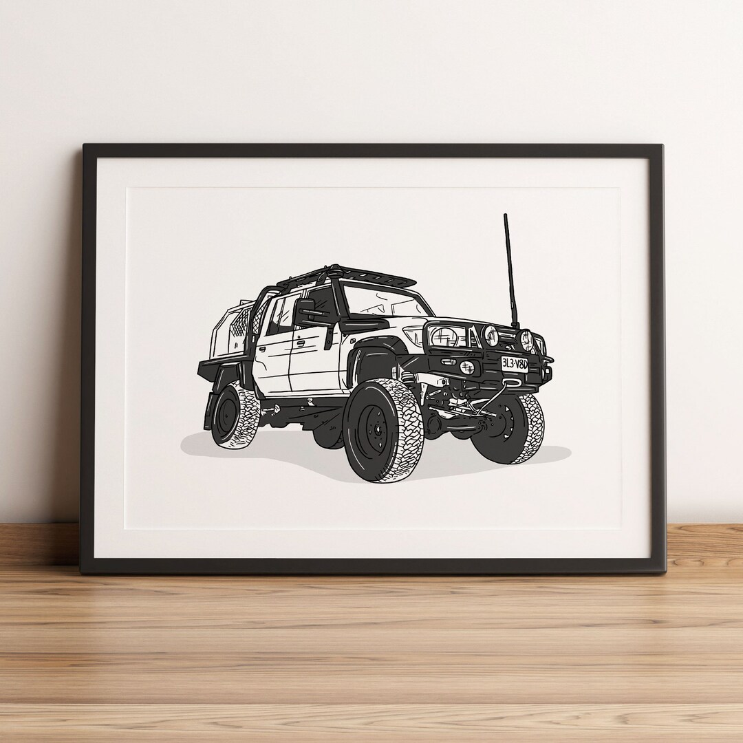 Custom Car Line Drawing: Personalized Automotive Art (digital Download ...