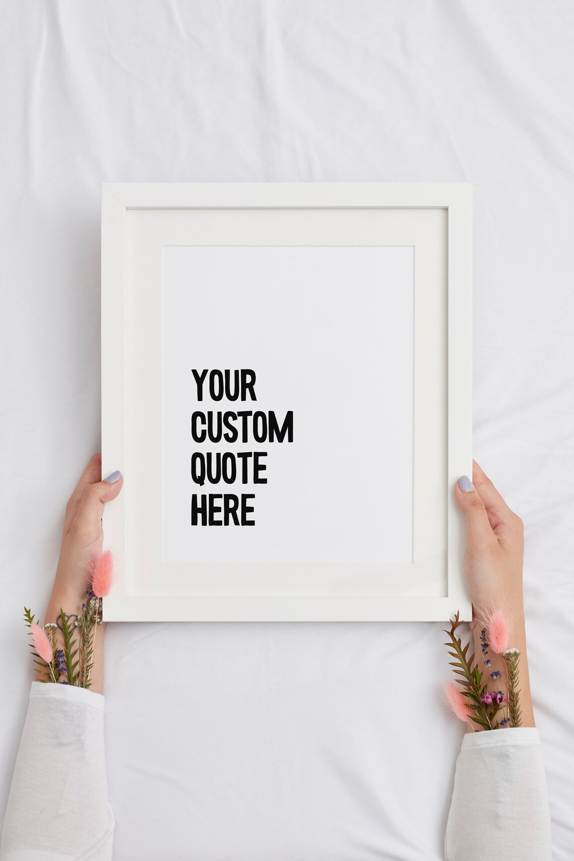 Custom quote print Personalized quote Custom text print Etsy