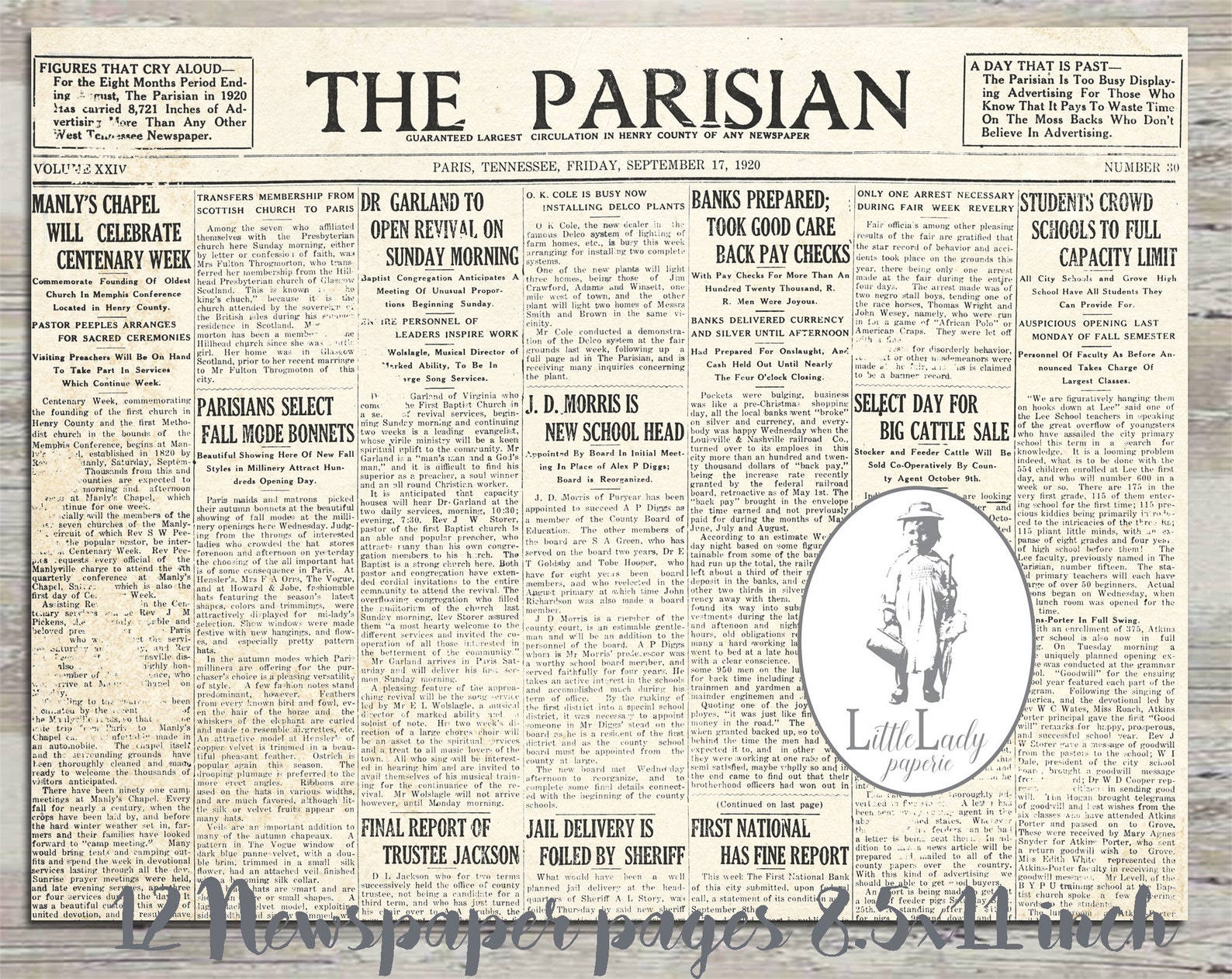 Newspaper Journal Pages Printable Newspaper Collage Sheet