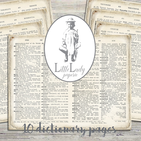 dictionary junk journal pages printable dictionary scrapbooking digital collage sheet dictionary ephemera printable journal