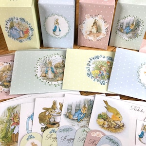 Peter Rabbit Candy Boxes Easter Peter Rabbit Paper Box Junk Journal ...