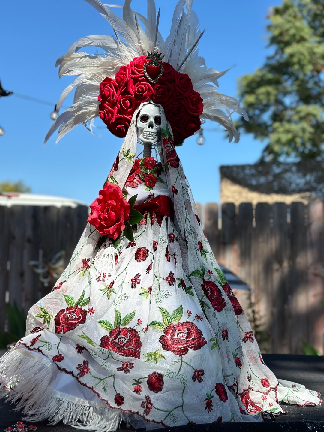 Create Your Own Santa Muerte Statue 3ft - Etsy