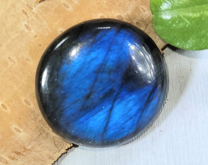 Blue Labradorite Cabochon Bead, Blue Cabochon for wire wrapping, Blue Flash Labradorite Cabochons, Labradorite Cabochons A-9-12