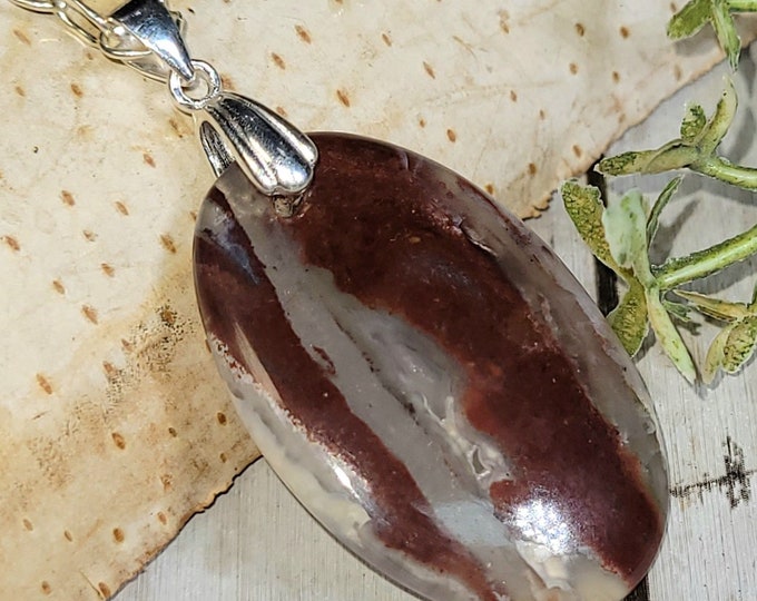 Crazy Lace Agate Pendant, Crazy Lace Agate Sterling Silver Pendant, Handmade Crazy Lace Agate Pendant, Statement Pendant, GS49, Gift for Her