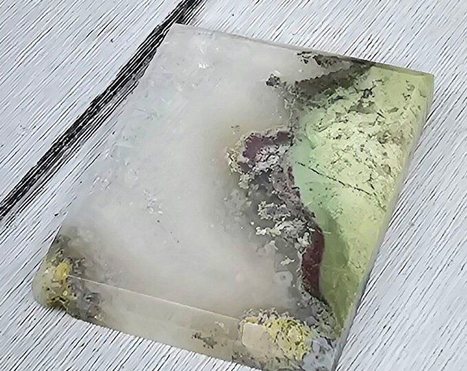 Moss Agate Cabochon, Scenic Moss Agate cabochon, Moss Agate Cabs, Moss Agate Scenic Cabochons, Green and Red Moss Agate Cabochons FK27