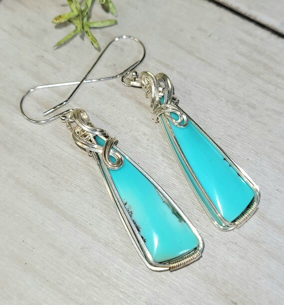 オパール　イヤリング 虹 -Star Rainbow- / オパールピアスorイヤリング / スパイラル ‐月