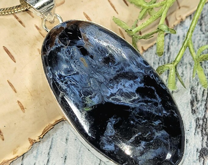Pietersite Pendant, Premium Grade Pietersite Sterling Silver Pendant, Handmade Pietersite  Pendant, Statement Pendant, Gift for Her, JD33