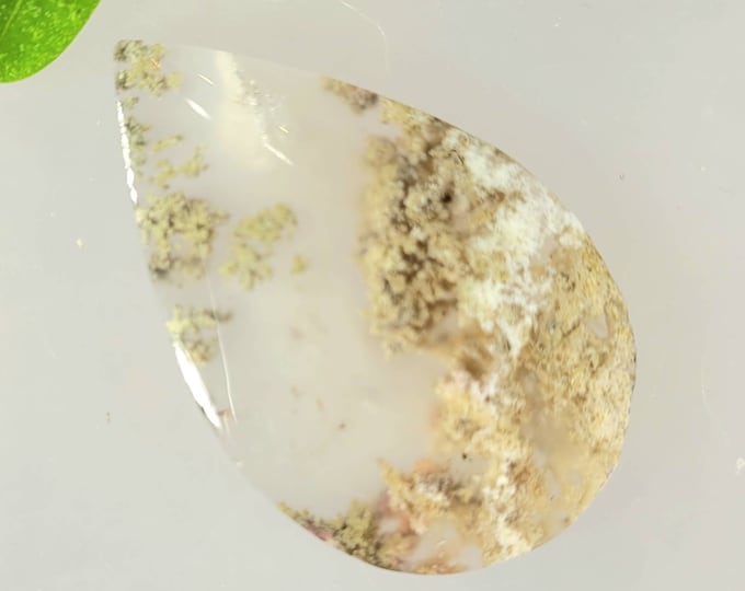 Moss Agate Cabochon, Scenic Moss Agate cabochon, Moss Agate Cabs, Moss Agate Scenic Cabochons, Green and Red Moss Agate Cabochons FL49
