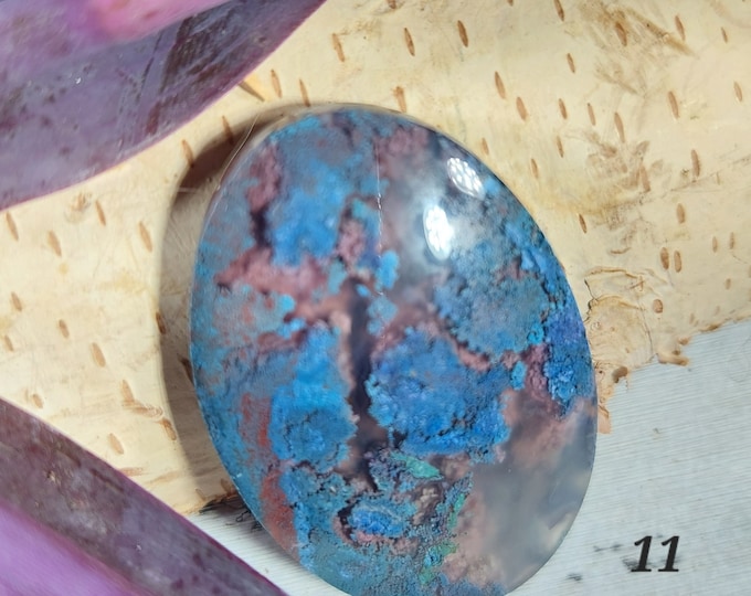 Moss Agate Cabochon, Scenic Moss Agate cabochon, Moss Agate Cabs, Moss Agate Scenic Cabochons, Green and Brown Moss Agate Cabochons GA11