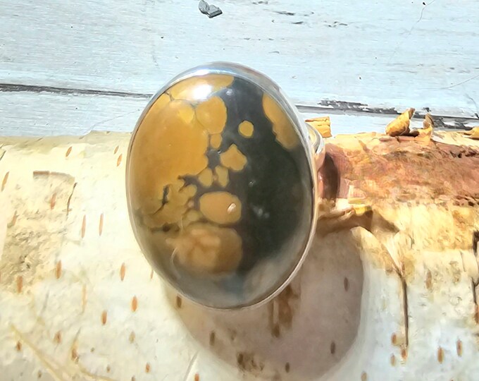 Tibetan Turquoise Sterling Silver Ring, Turquoise Boho Ring, Statement Ring; Handmade Ring, Premium Tibet Turquoise,Quality Ring Size 9 GK
