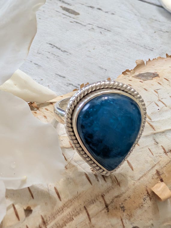 Anello Argento 925 Donna Anello Moissanite Elegante Anello In Argento Sterling 925 - Temu Italy Anelli Donna Argento 925 Pietra Blu - Foto 2