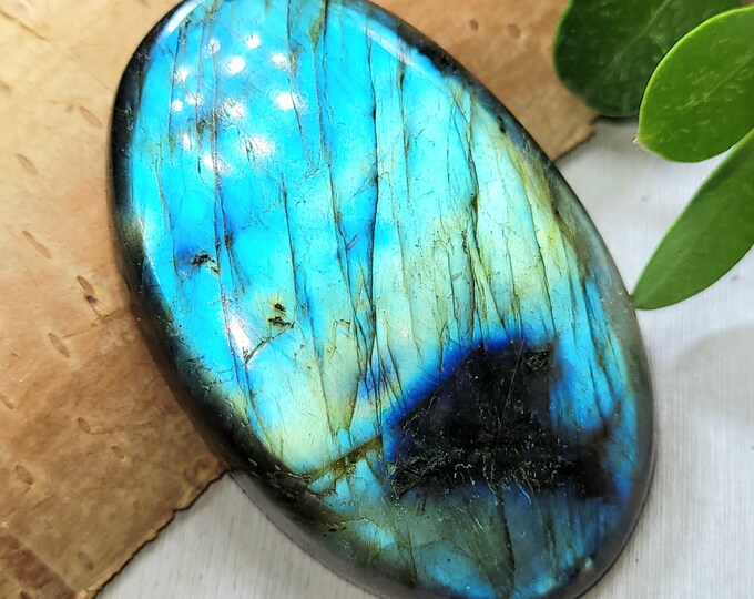 Natural Premium Grade Multi Flash Labradorite Oval Cabochons 90ct, Wire Wrapping, Weaving, Pendant or FX01