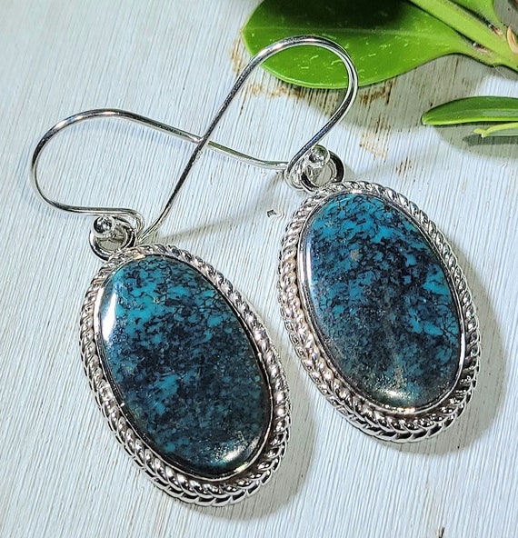 Orecchini Della Rovere - Pendenti -Quarzo Lalino-Pasta Turchese-OROV10