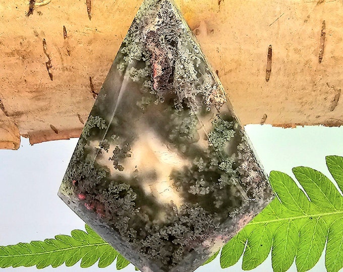 Moss Agate Cabochon, Scenic Moss Agate cabochon, Moss Agate Cabs, Moss Agate Scenic Cabochons, Green and Brown Moss Agate Cabochons FM25