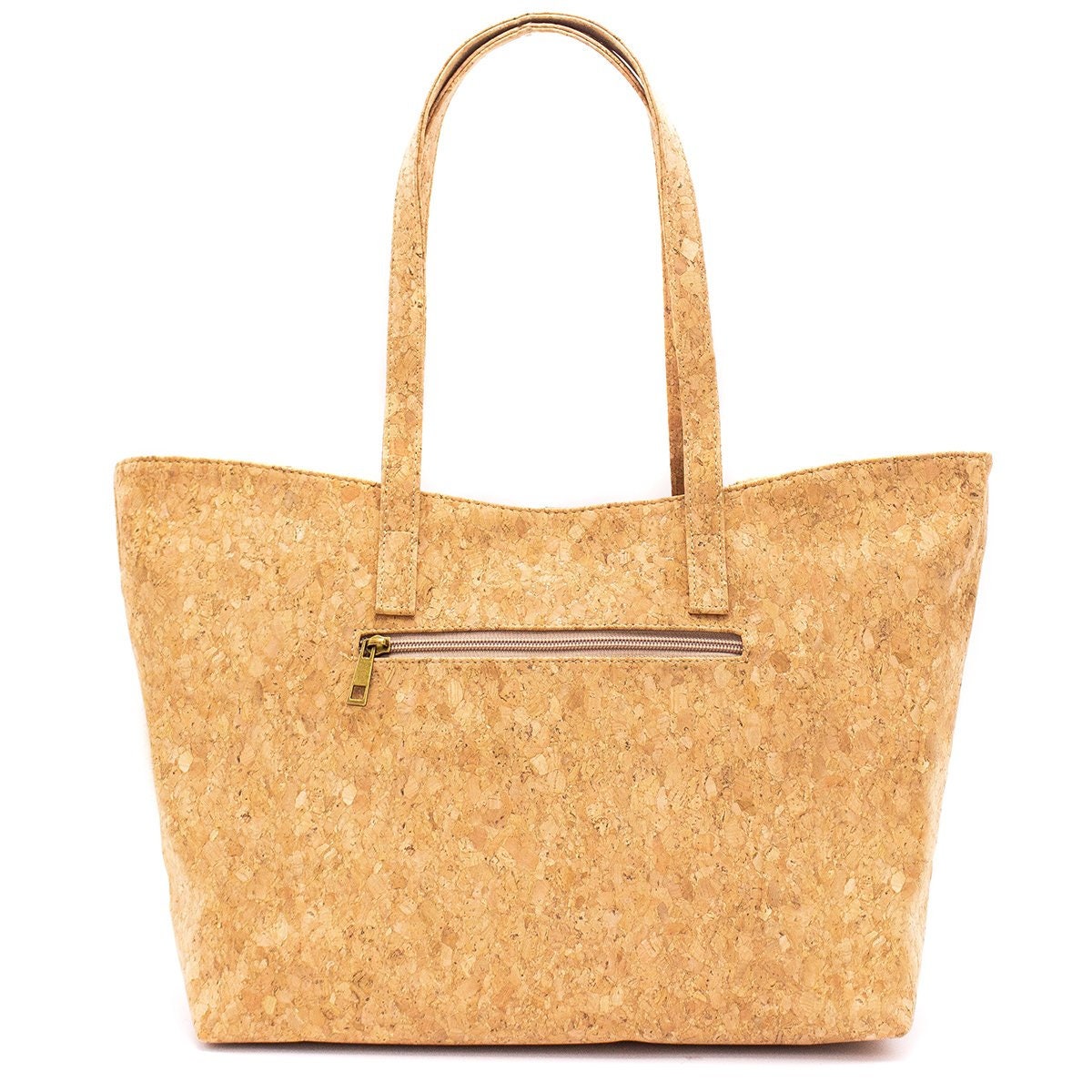 Vegan Cork Fabric Bag Natural Cork Handbag Made With Cork Etsy