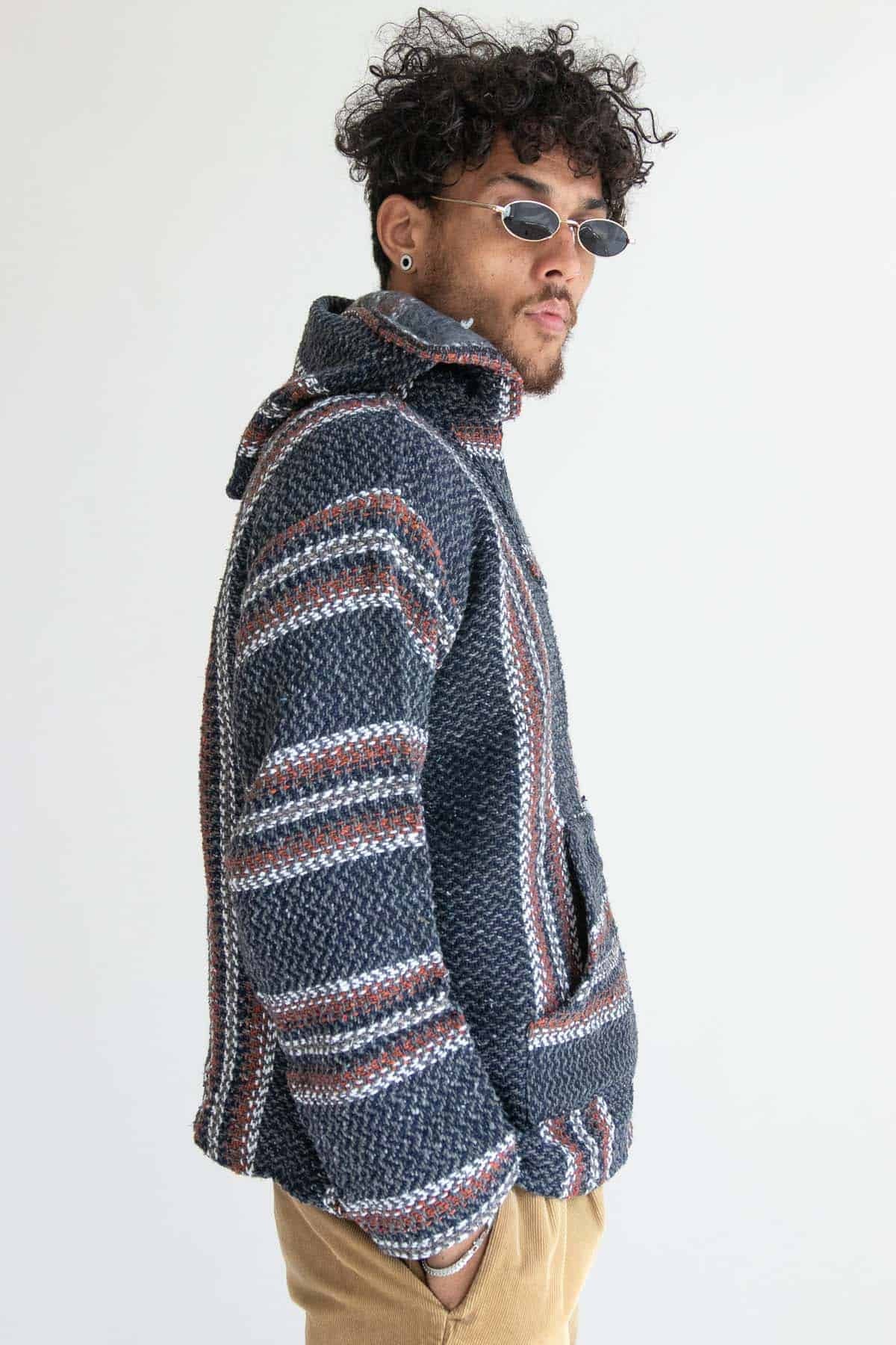 Charcoal Cantaloupe Baja Hoodie Etsy