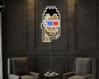 NFT pixel art Custom LED Neon Sign