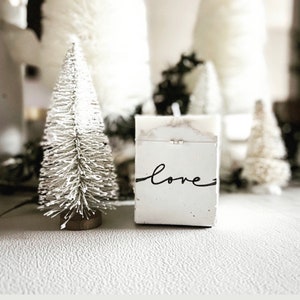 Love, Soy candle, Boho Candle, Contemporary Candle, for Her, home Decor, Unique Candle,